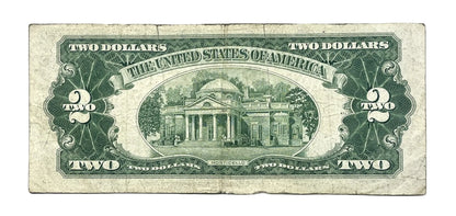1953A Solid Repeater Fancy Serial 2 Dollar Note - 55556537 - 1953-A Two Dollar Cool Serial Legal Tender Note - Fr#1510
