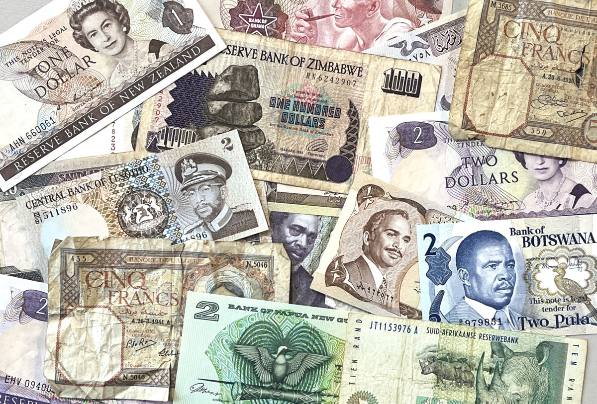 Lote de 10 billetes de emergencia Notgeld alemanes de la Primera Guerra Mundial (Pfennig y Marco) - Billetes alemanes de inflación de la posguerra - Emisiones locales y gubernamentales