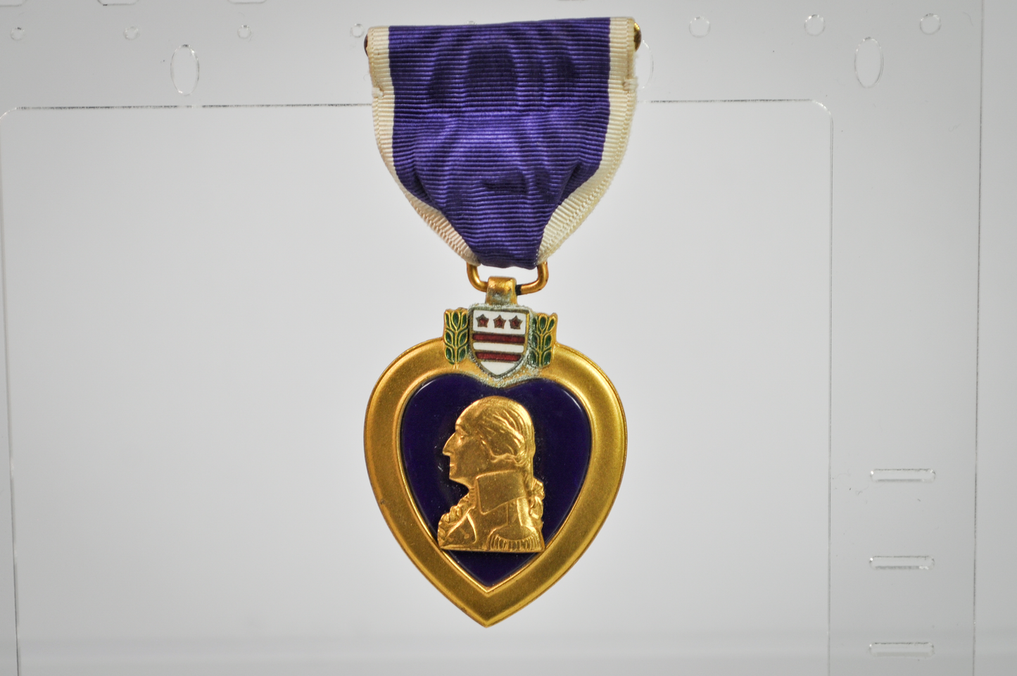 Authentic Purple Heart Medal In Box New Old Stock - NIB Unengraved Purple Heart Medallion