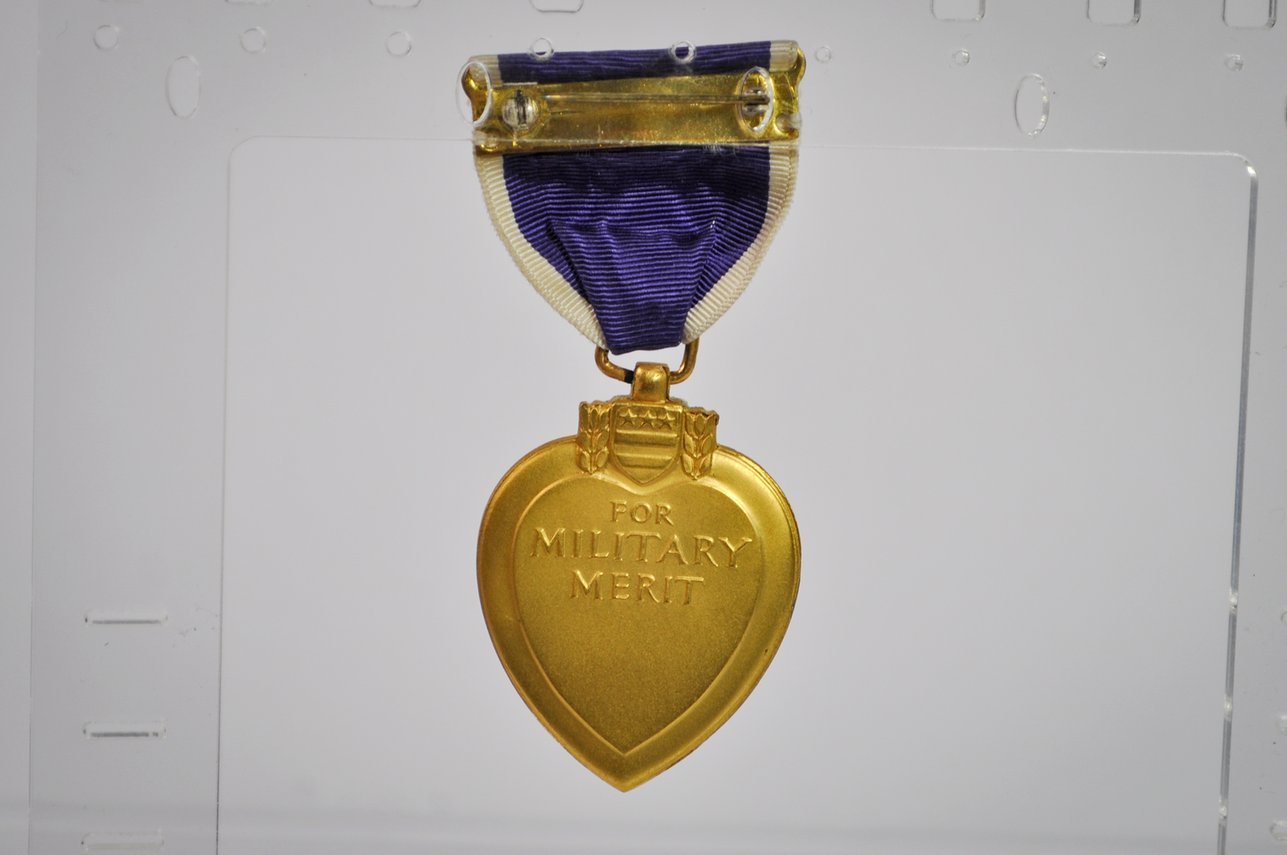 Authentic Purple Heart Medal In Box New Old Stock - NIB Unengraved Purple Heart Medallion