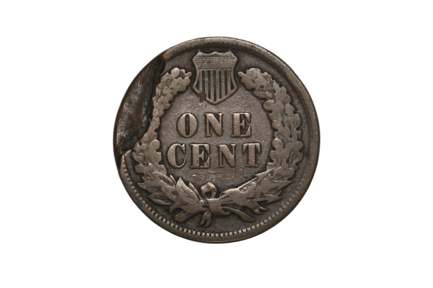 1907 Indian Head Cent Penny Major Reverse Potential CUD Mint Error Coin - 1907 Indian Head 1c Coin Potential CUD Error