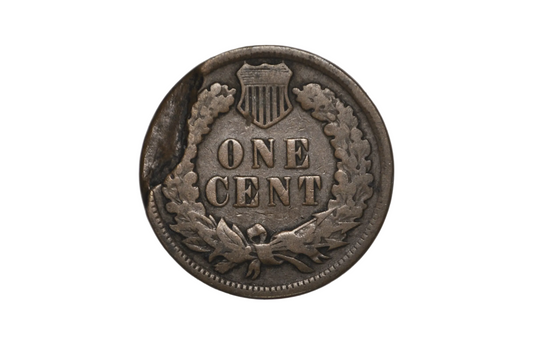 1907 Indian Head Cent Penny Major Reverse Potential CUD Mint Error Coin - 1907 Indian Head 1c Coin Potential CUD Error