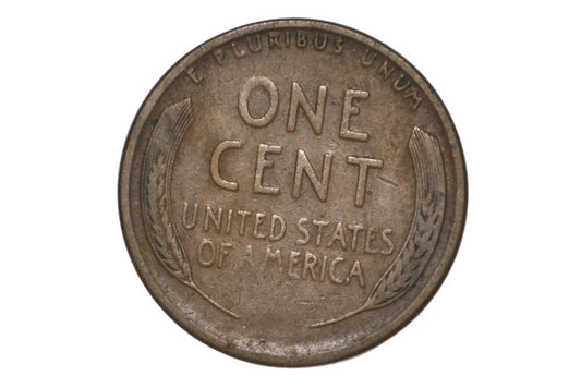 1924 Lincoln Penny Distorted Neck Minting Error - Lincoln Wheat Penny Unique Error Deformed Neck