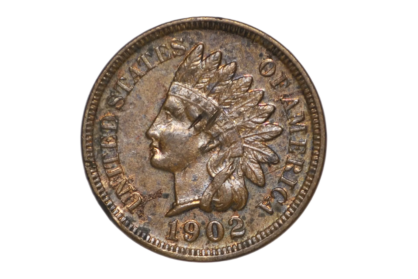1902 Proof Indian Head Accidentally Circulated - Proof Indian Head 1902 Circulated