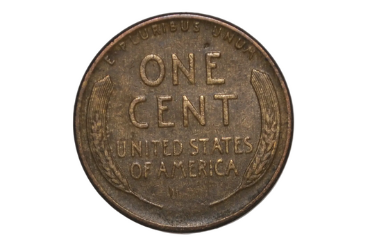 1938 Lincoln One Cent Post Mintage Plated Science Experiment - Lincoln Wheat Penny Unique Color Chemistry Experiment