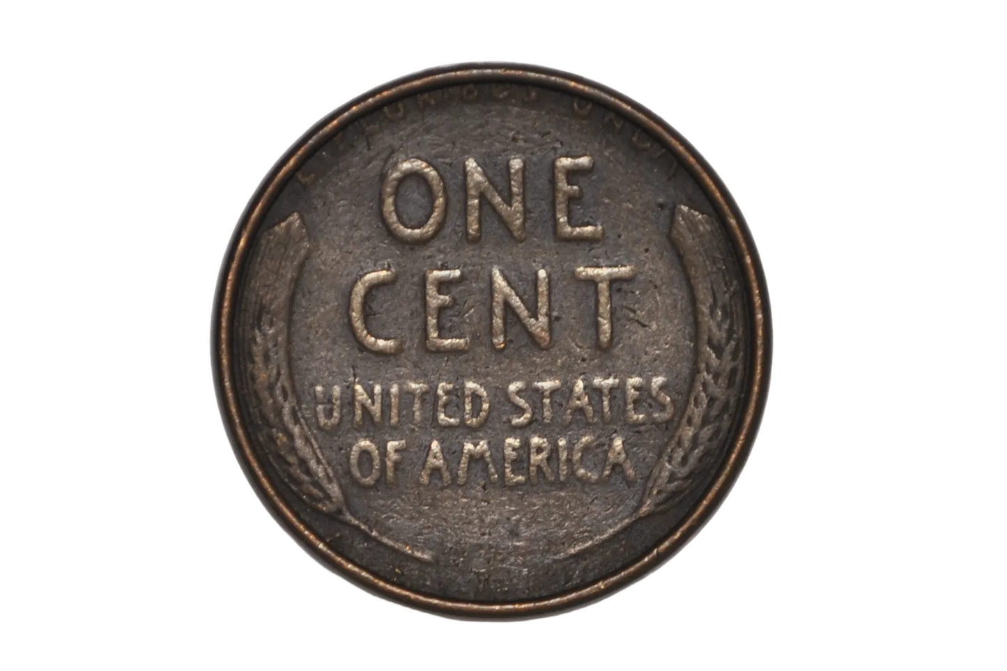 1951-D Finned Rim Lincoln Penny Error - Lincoln Wheat Penny Finned Rim Error 1951-D