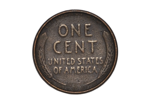 1951-D Finned Rim Lincoln Penny Error - Lincoln Wheat Penny Finned Rim Error 1951-D
