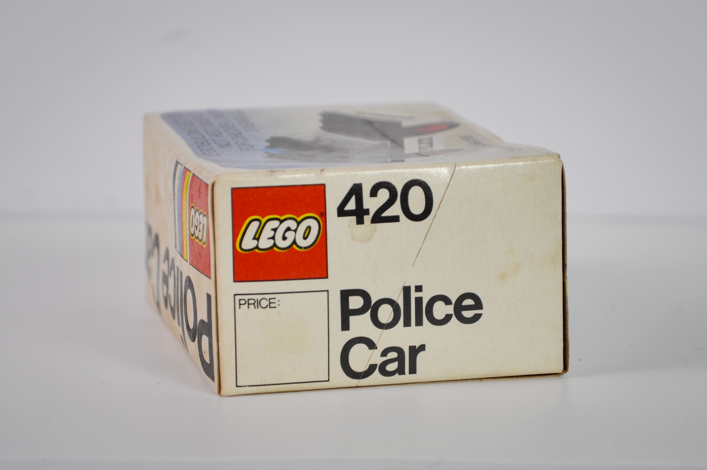 Rare Vintage 1974 LEGO Set 420 Police Car Complete in Box Classic - Classic LEGO 420 Police Car Set