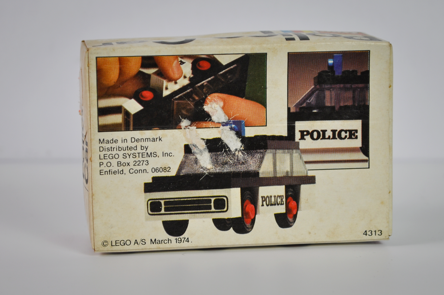 Rare Vintage 1974 LEGO Set 420 Police Car Complete in Box Classic - Classic LEGO 420 Police Car Set