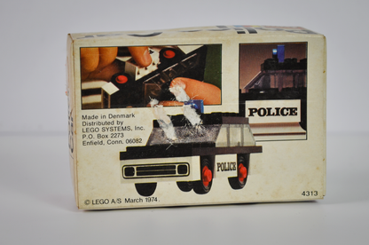 Rare Vintage 1974 LEGO Set 420 Police Car Complete in Box Classic - Classic LEGO 420 Police Car Set