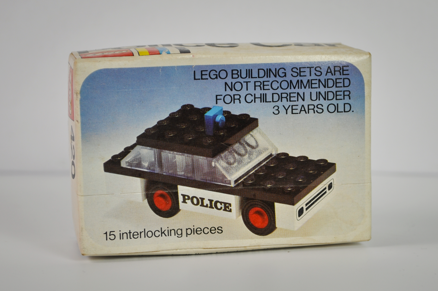 Rare Vintage 1974 LEGO Set 420 Police Car Complete in Box Classic - Classic LEGO 420 Police Car Set