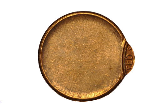 95% Off-Center Lincoln Penny Strike Coin - No Date Error Lincoln Penny 95 Percent Off-Center Strike