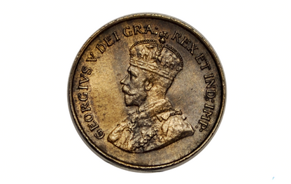 1920 Canadian Cent Small Size - Uncirculated, Beautiful Luster and Color - One Cent Canada Small 1920 Canadian Penny