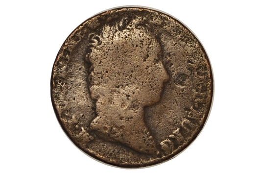 1750 Austrian Netherlands Liard Coin - Austrian Empire One Liard Colonial Era Coin - 1700s Coins - Maria Theresa