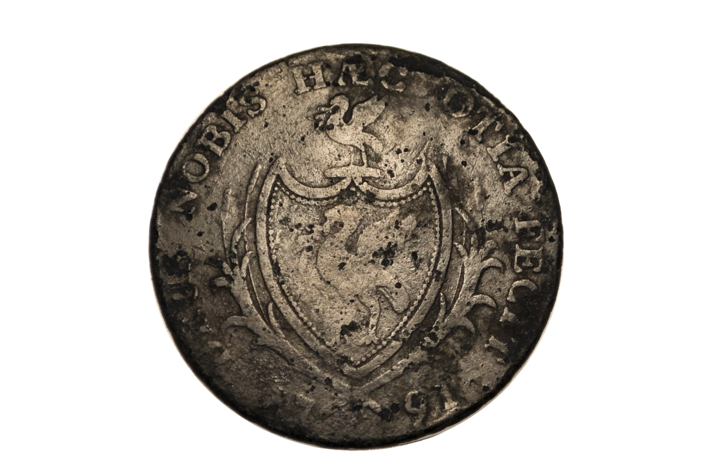 1791 Liverpool Halfpenny Token - Condor Token 1791, Lancashire - Liverpool 1791 Sail Ship 1/2 Penny