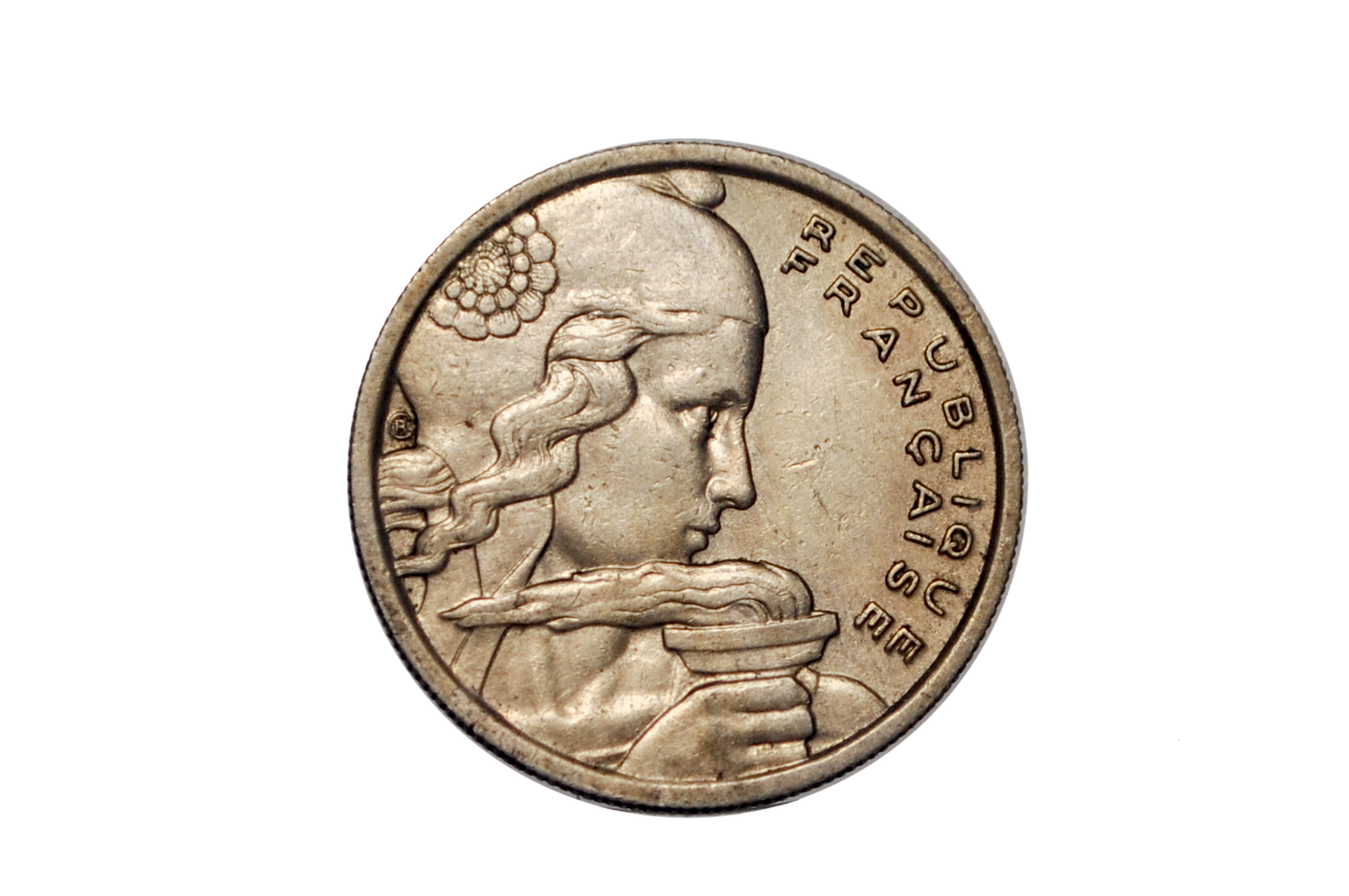 1957 French 100 Francs Coin - Rarest Date - One Hundred Franc Coin 1957 France - French Coins