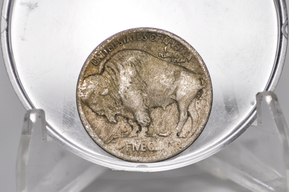 1913-S Buffalo Nickel Type 1 - F/VF Details, Cleaned - Tougher Date And Mint - 1913 S Indian Head Nickel Type One 1913 S