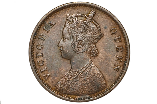 India 1/4 Anna 1862 - AU/Unc. Condition - 1862 India Quarter Anna - British India One Quarter Anna, Great Coin