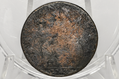 1743 UK Halfpenny - Great Detail - 1743 Great Britain 1/2 Penny