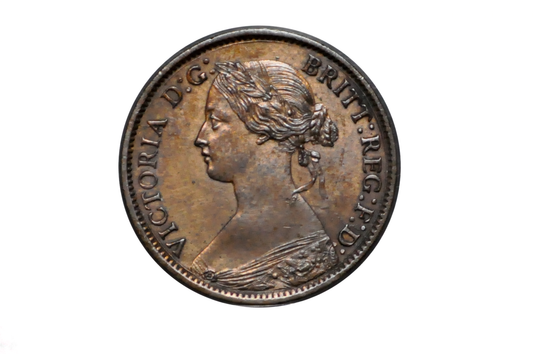 1861 Nova Scotia Half Penny - Uncirculated Grade / Condition - Province of Nova Scotia 1/2 Penny 1861, Rarer Coin