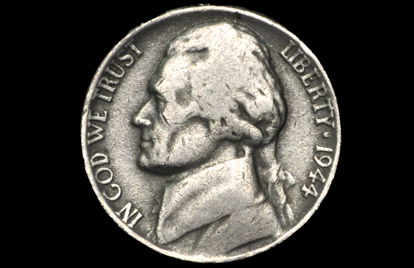 1944 Henning Nickel – WWII Counterfeit Issue – Rare & Highly Collectible - No Mint Mark War Nickel
