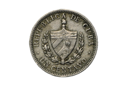 1915 Cuba Un Centavo - First Republic of Cuba - Cuba 1 Centavo