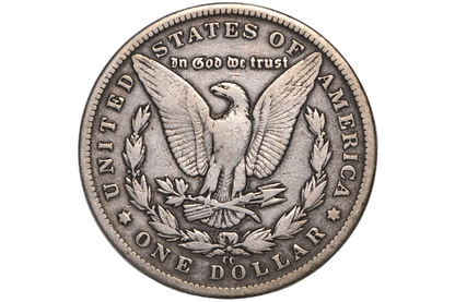 CC reverse morgan dollar