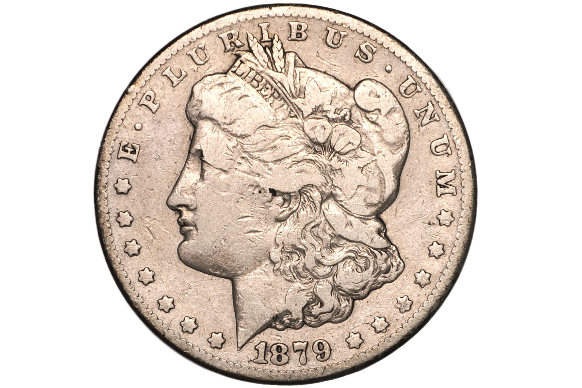 1879-CC Morgan Silver Dollar - VF Details - Carson City Mint 1879 Morgan Dollar 1879CC Dollar - Rare Key Date