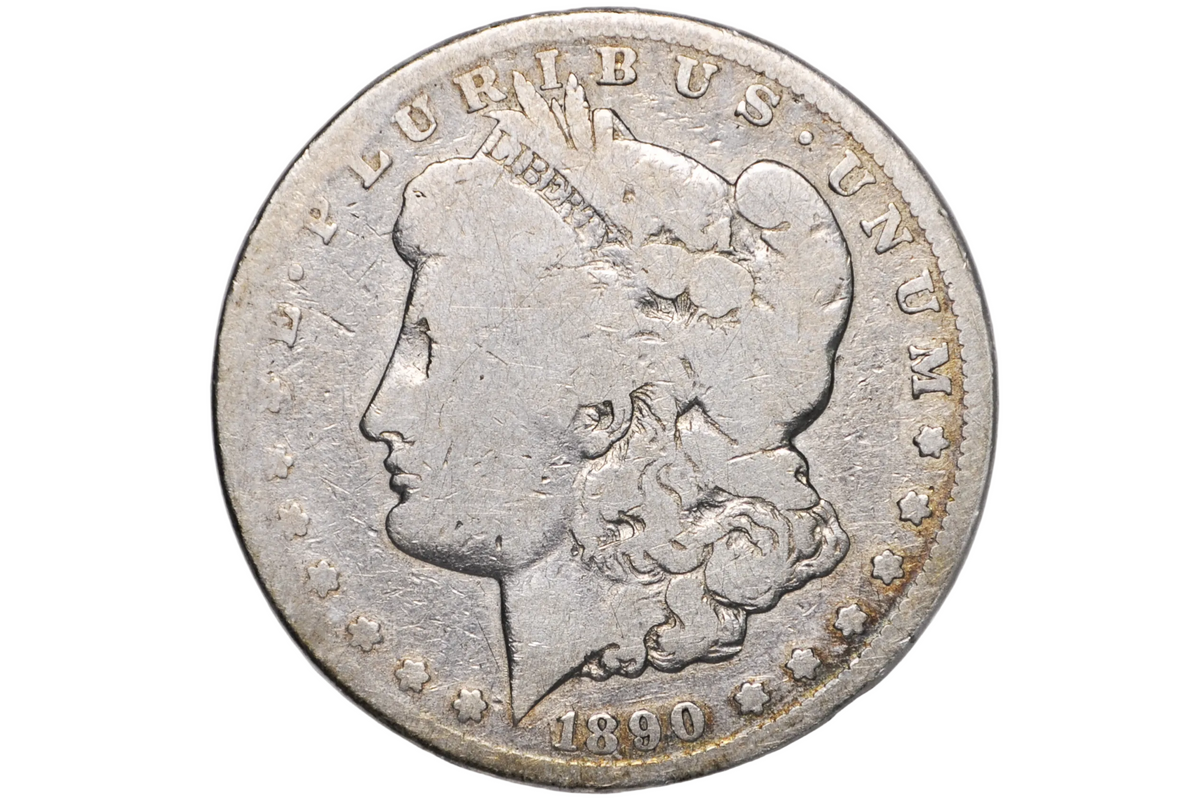 1890-CC Morgan Dollar - Good - Carson City Mint - 1890CC Morgan Silver Dollar 1890 CC Mint Dollar 1890 Silver Dollar (Copy)
