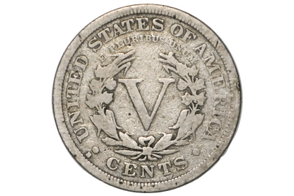1912-S Liberty Head Nickel, The Key Date- VG+ (Very Good) Grade - San Francisco Mint - Liberty Nickel 1912S, Very Rare Coin, Only 238,000 Made!