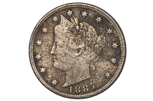 1885 Liberty Head Nickel - XF Details, Prior Corrosion, Cleaned - Very Rare Year