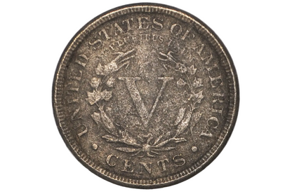 1885 Liberty Head Nickel - XF Details, Prior Corrosion, Cleaned - Very Rare Year