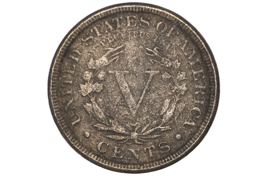 1885 Liberty Head Nickel - XF Details, Prior Corrosion, Cleaned - Very Rare Year
