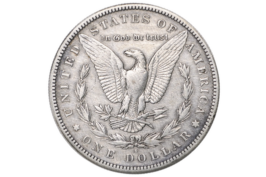 1886-S Morgan Silver Dollar - XF Detail, Cleaned - Rare Date & Mint - San Francisco Mint
