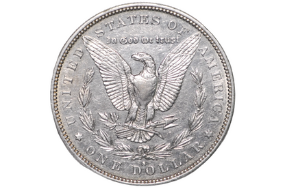 1884-S Morgan Silver Dollar - AU Detail, Cleaned - Semi-Key Date - San Francisco Mint - 1884 S Mint Morgan Dollar 1884S, Low Mintage