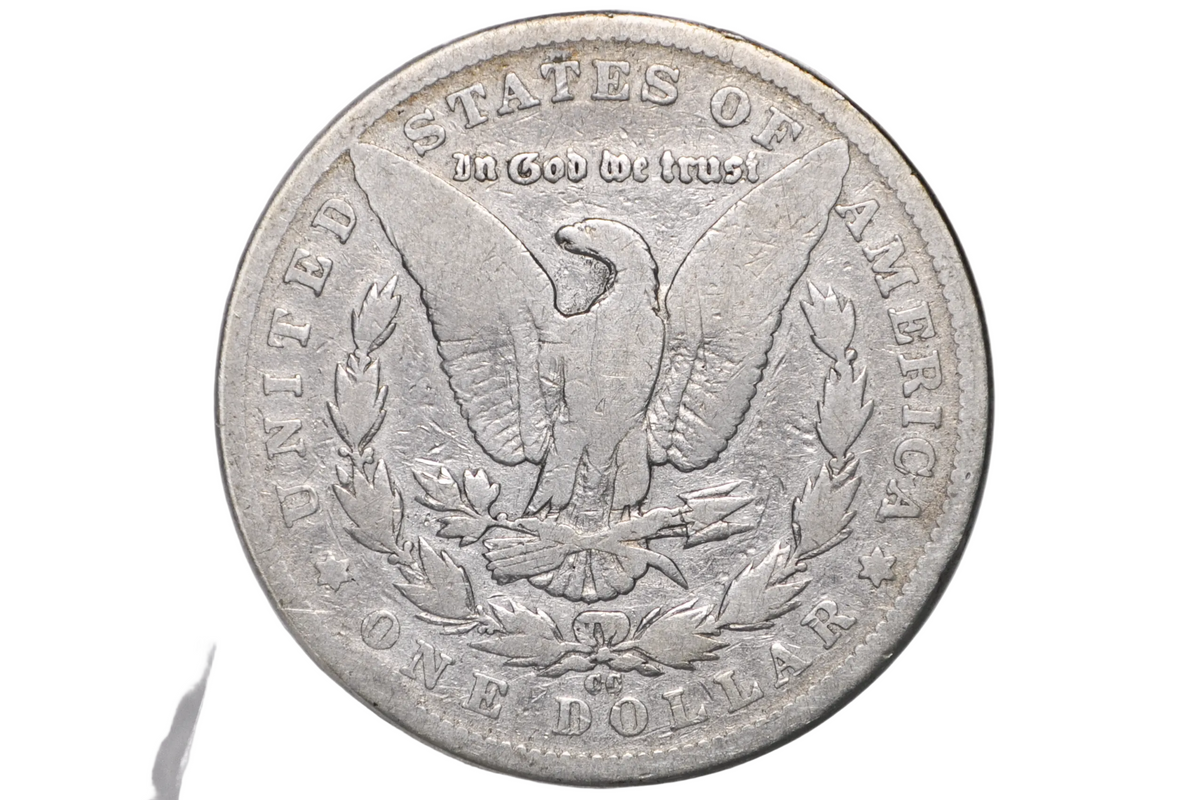 1890-CC Morgan Dollar - Good - Carson City Mint - 1890CC Morgan Silver Dollar 1890 CC Mint Dollar 1890 Silver Dollar (Copy)