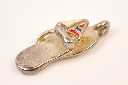 Lot of Sterling Silver Flip Flop/Sandal Charms - Choose by Charm! - Stamped and Tested Sterling Silver - Summer Jewelry