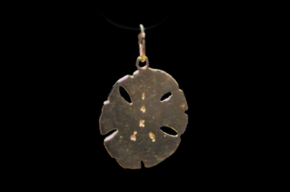 14 Karat Sand Dollar Charm - .23 Grams - 11 mm All Around - Stamped and Tested 14 Kt - Mariner Life Charms