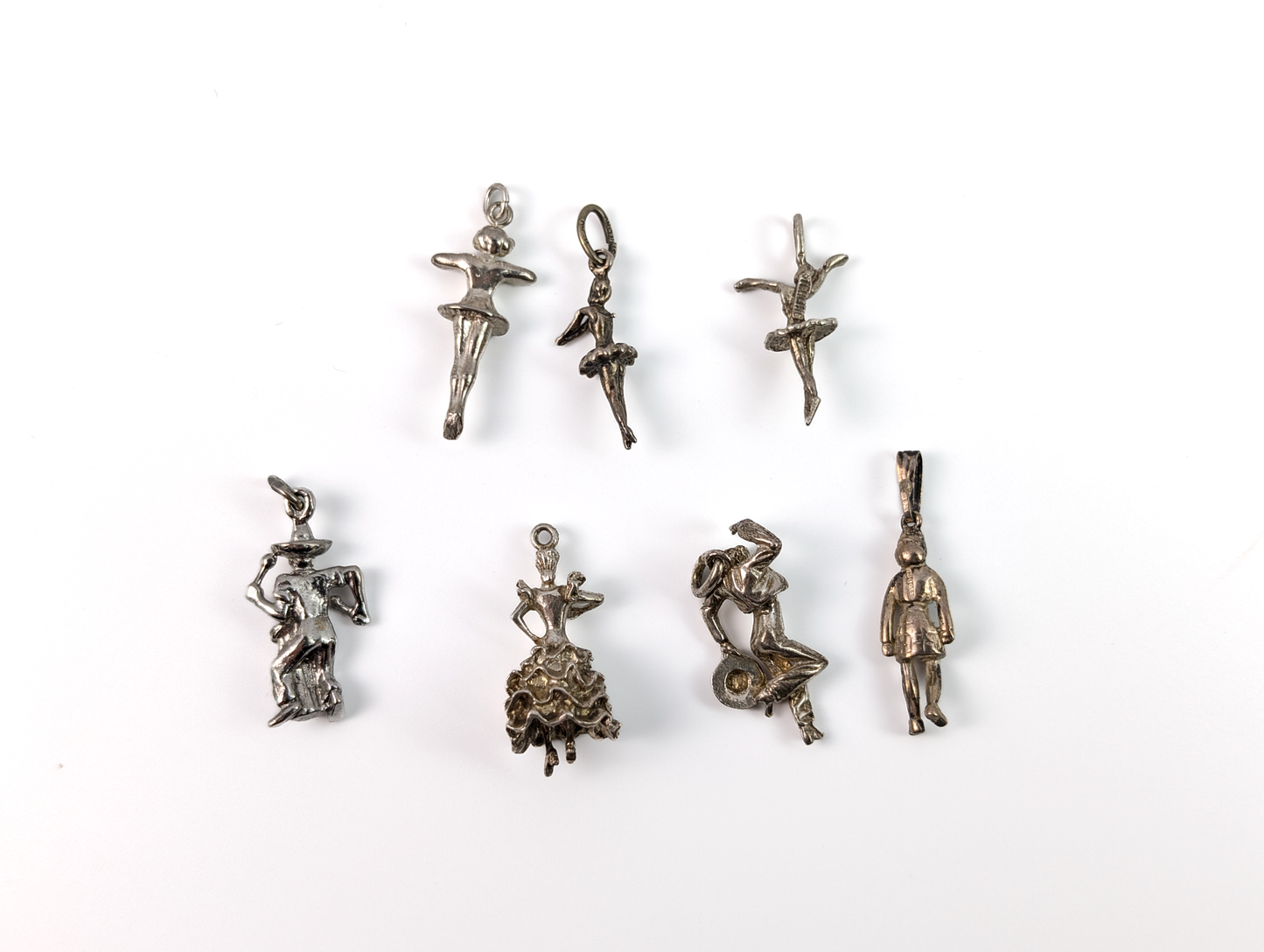 Sterling Silver Music/The Arts Charms - Choose by Charm! - Stamped and Tested Sterling - Dancing, Instruments, Music Notes