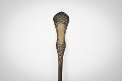 Set of 5 Antique Rogers Silver Apple Blossom Forks - Décor & Collections - Silver Forks - Floral Pattern 1906