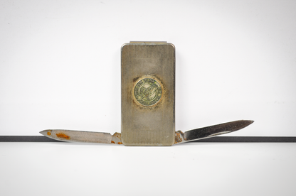 1960 Bob O'Link Hullabaloo Money Clip Pocket Knife - Tools - Multi-Use Antiques