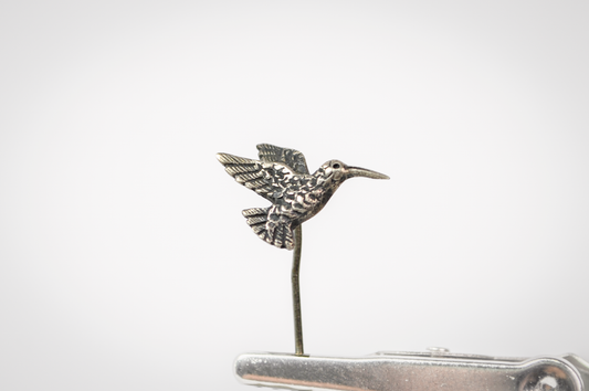 Rare Retired James Avery Hummingbird Stick Pin - Stamped and Tested Sterling Silver - James Avery Jewelry - Animal Stick Pin