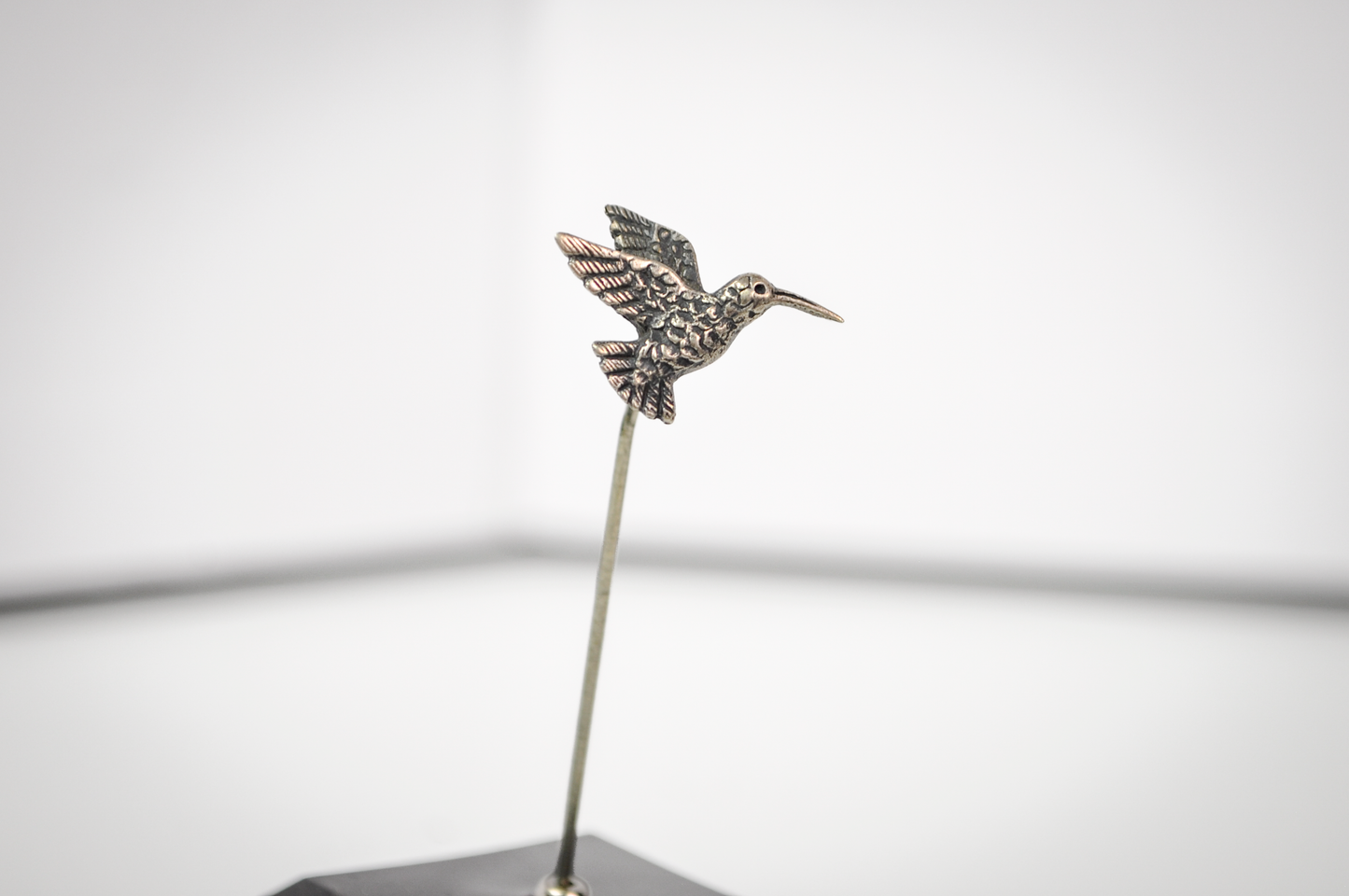Rare Retired James Avery Hummingbird Stick Pin - Stamped and Tested Sterling Silver - James Avery Jewelry - Animal Stick Pin