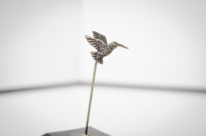 Rare Retired James Avery Hummingbird Stick Pin - Stamped and Tested Sterling Silver - James Avery Jewelry - Animal Stick Pin