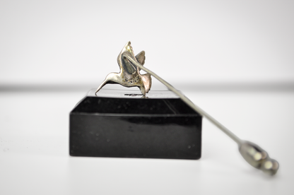 Rare Retired James Avery Hummingbird Stick Pin - Stamped and Tested Sterling Silver - James Avery Jewelry - Animal Stick Pin