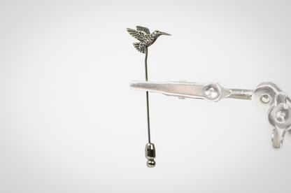 Rare Retired James Avery Hummingbird Stick Pin - Stamped and Tested Sterling Silver - James Avery Jewelry - Animal Stick Pin