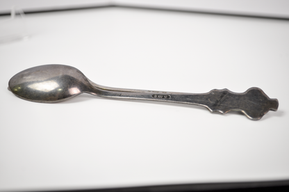 Vintage Set of 2 Lucerne Rolex Tea Spoons - Tested Silverplate - Rolex Bucherer - Slightly Different Designs