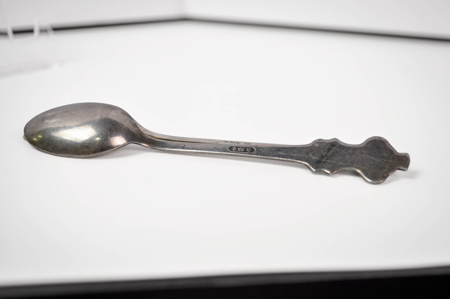 Vintage Set of 2 Lucerne Rolex Tea Spoons - Tested Silverplate - Rolex Bucherer - Slightly Different Designs