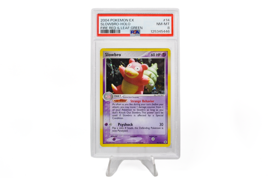 Slowbro Holo #14 - 2004 Pokémon EX Fire Red & Leaf Green - PSA 8, NM-MT - PSA Graded Pokémon Cards
