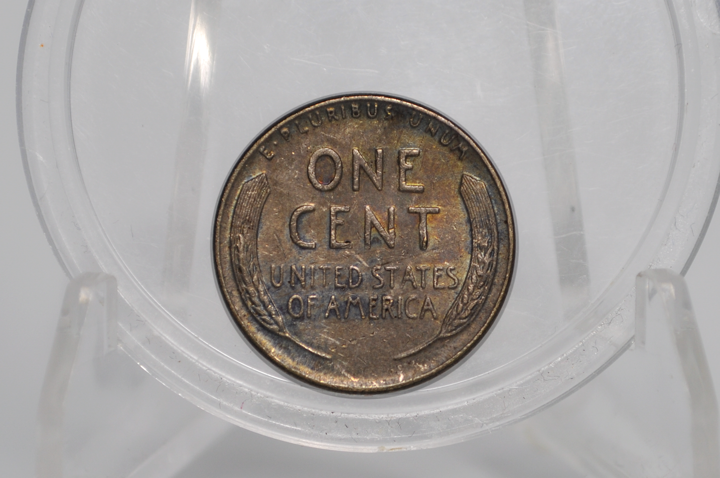 1957 Wheat Penny Weird Color - 1957 US Cent - 1957 Wheat Back Lincoln Penny